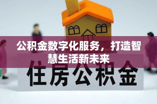 阿里公积金数字化服务，打造智慧生活新未来