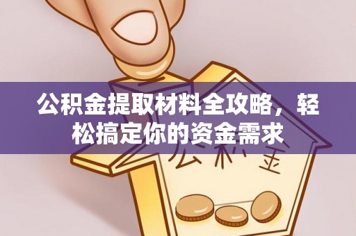 阿里公积金提取材料全攻略，轻松搞定你的资金需求